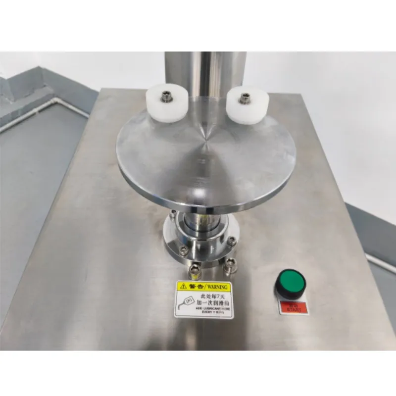 Полуавтоматическая машина для запечатывания железных банок 4