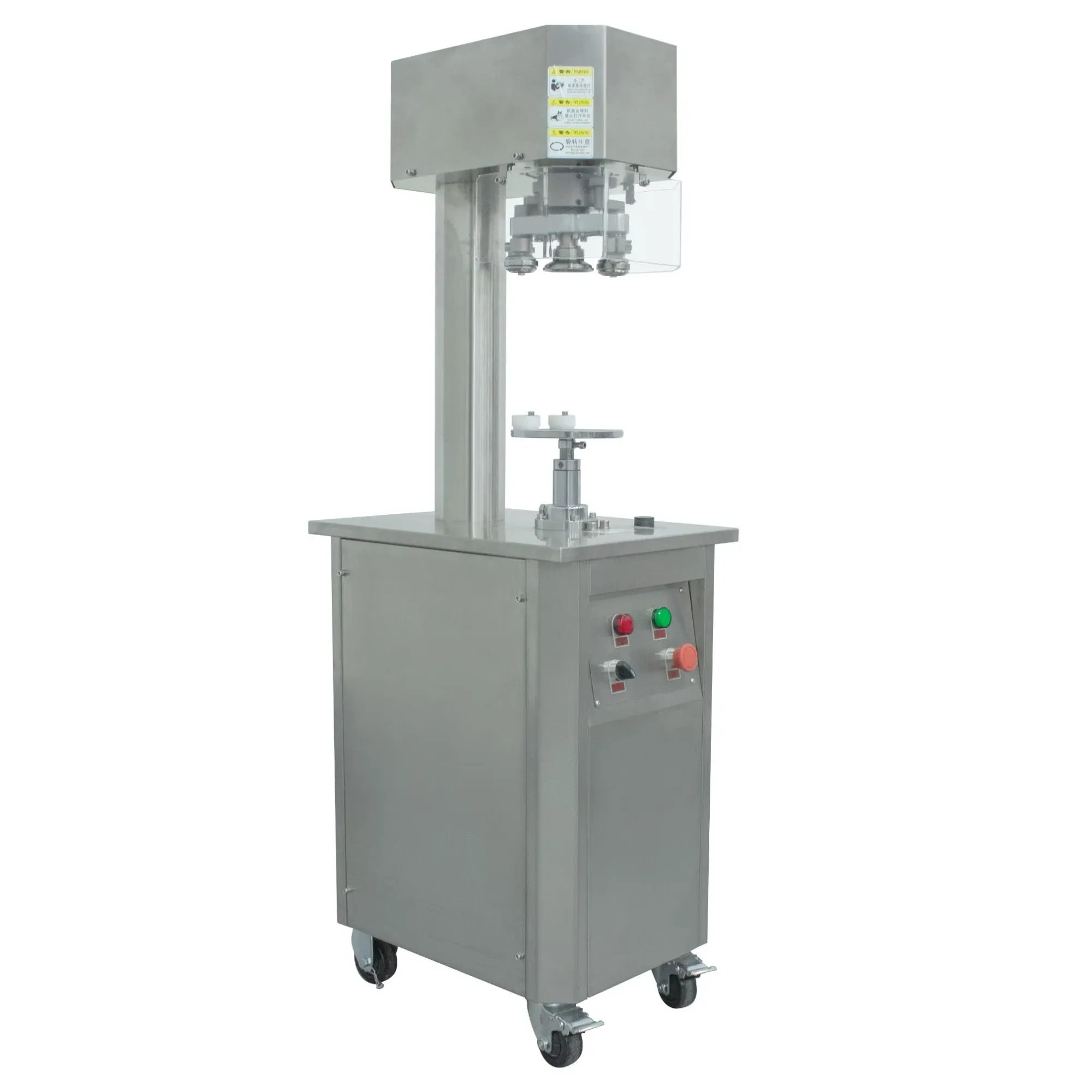 Полуавтоматическая машина для запечатывания железных банок 3