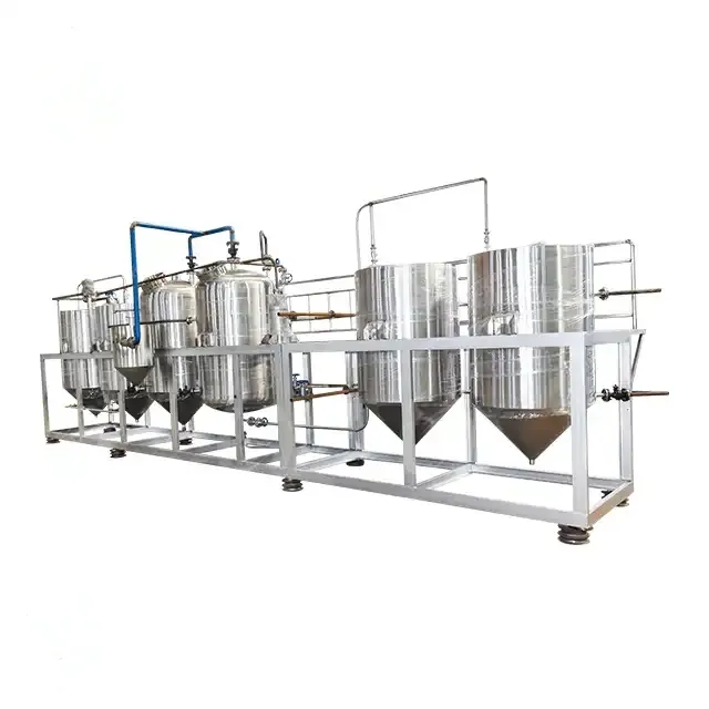 Линия экстракции съедобного масла из арахиса, подсолнечника и кокоса 3