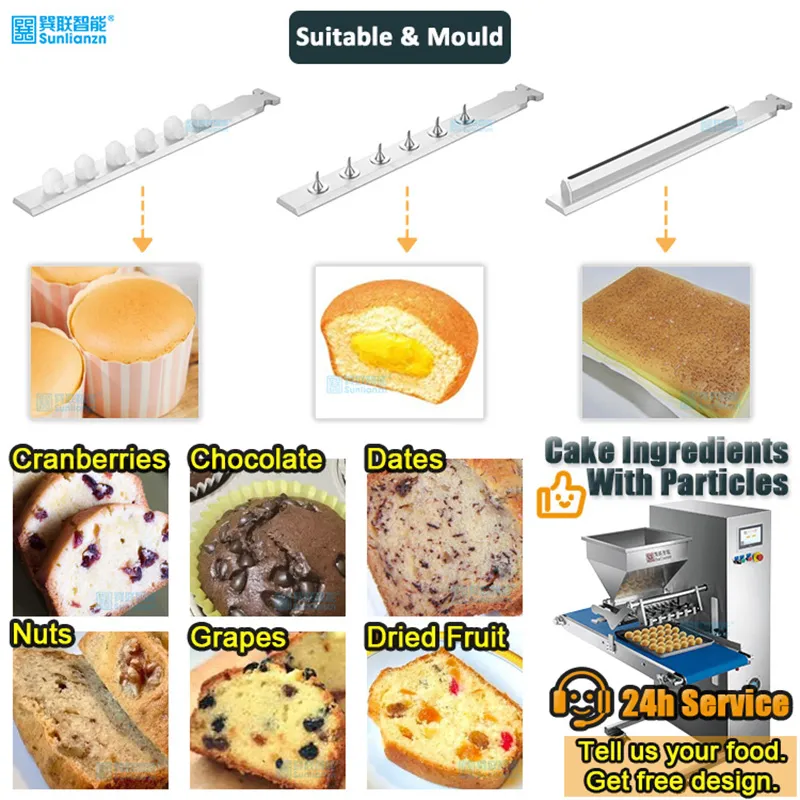 Профессиональная линия производства кондитерских изделий ES400 6