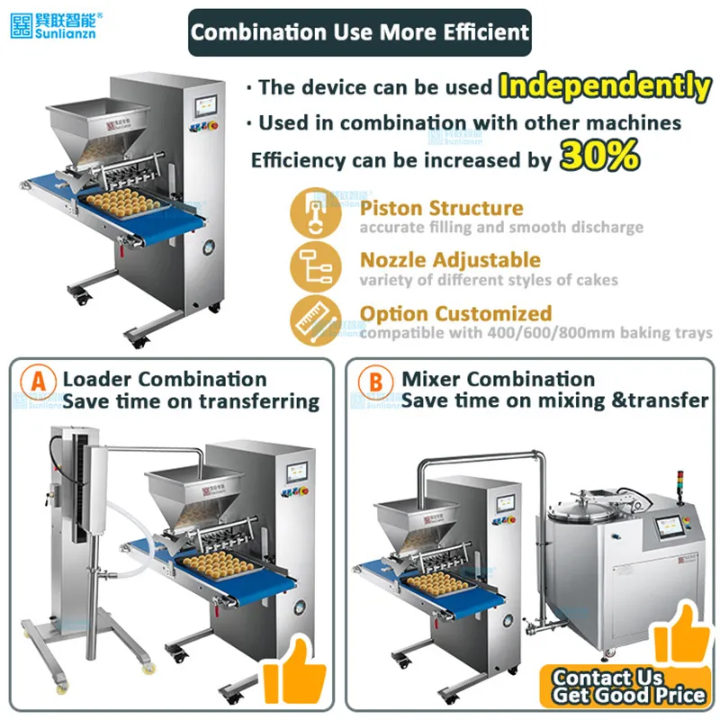 Профессиональная линия производства кондитерских изделий ES400 5