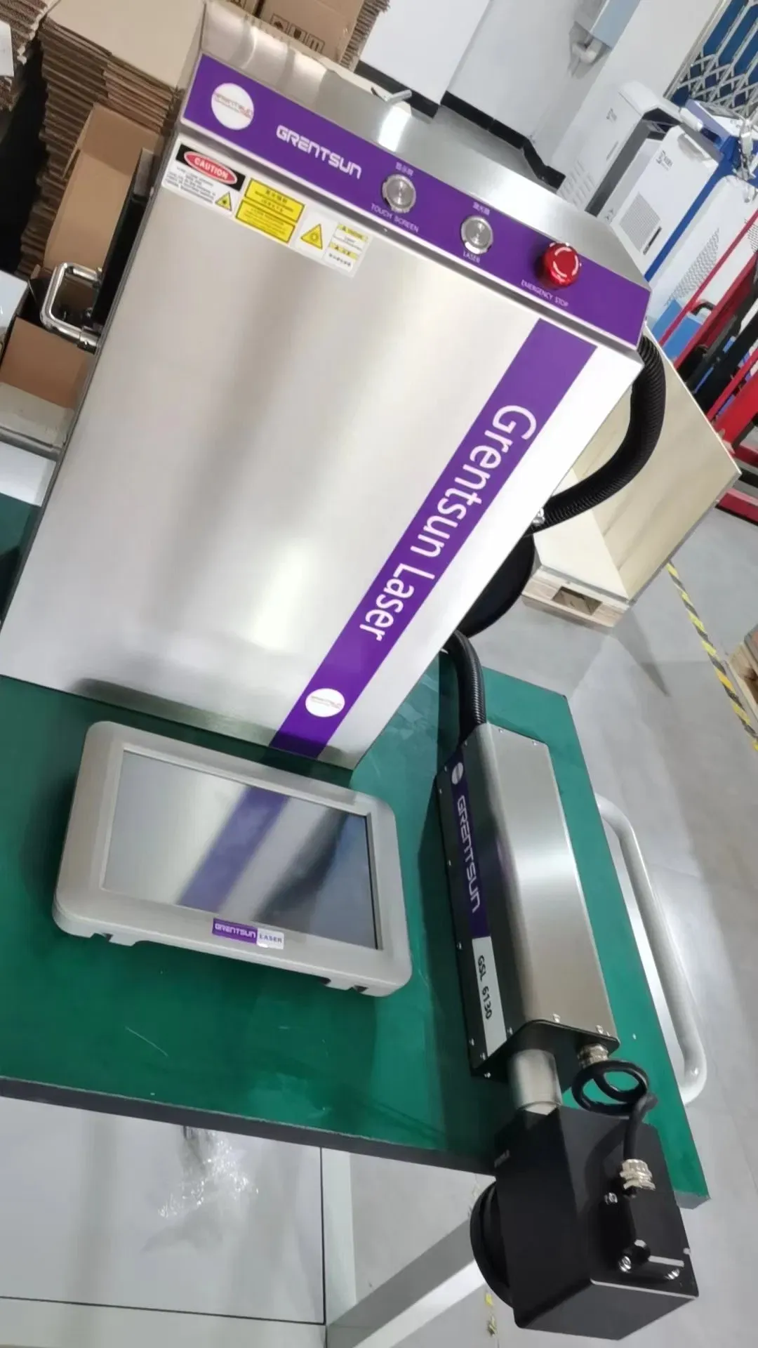 Профессиональная машина для лазерной маркировки GSL6130 2