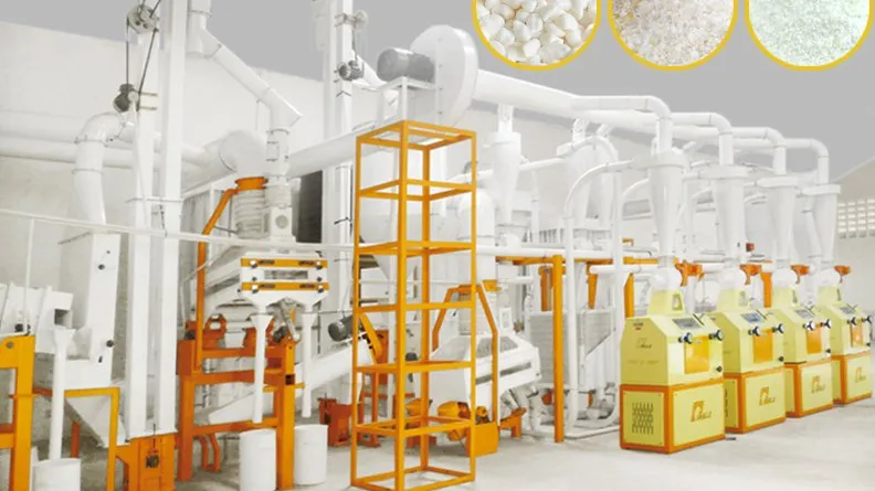 Пингл 500 тонн в день мукомольной мельницы 5