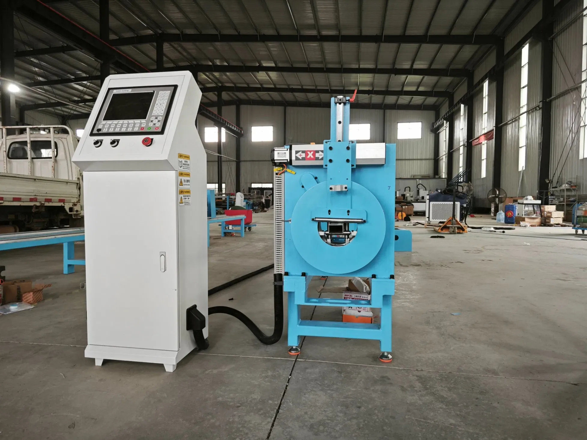 Профессиональная система плазменной резки труб для диаметра 300 мм 3