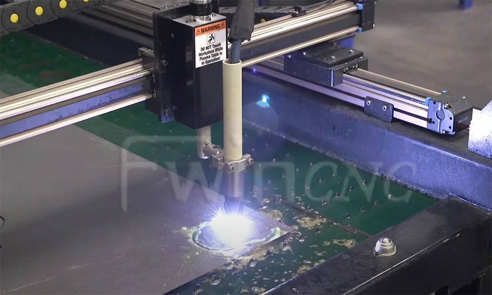 Профессиональный плазменный стол для ЧПУ резки металла 3