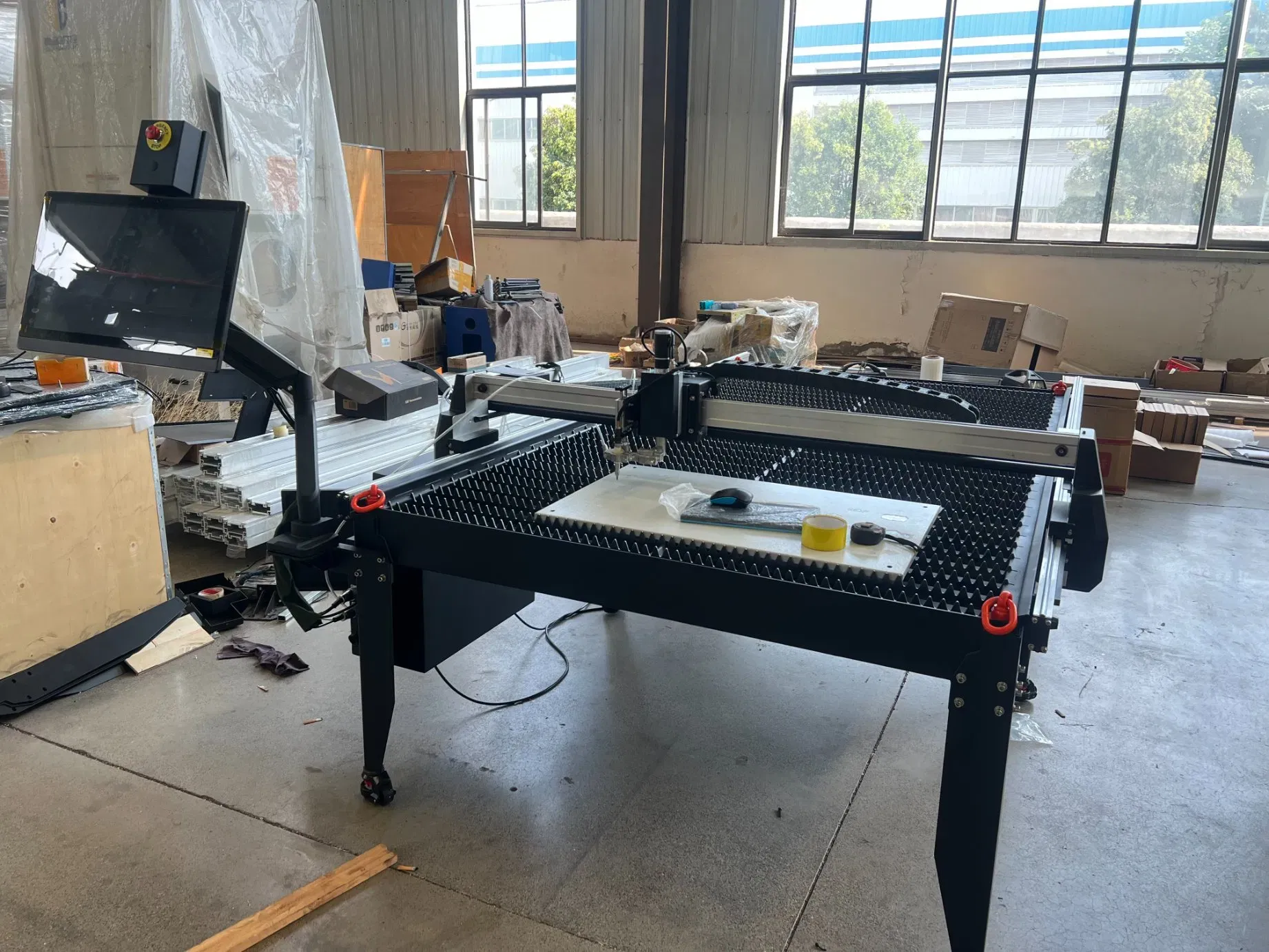 Профессиональный плазменный стол для ЧПУ резки металла 5