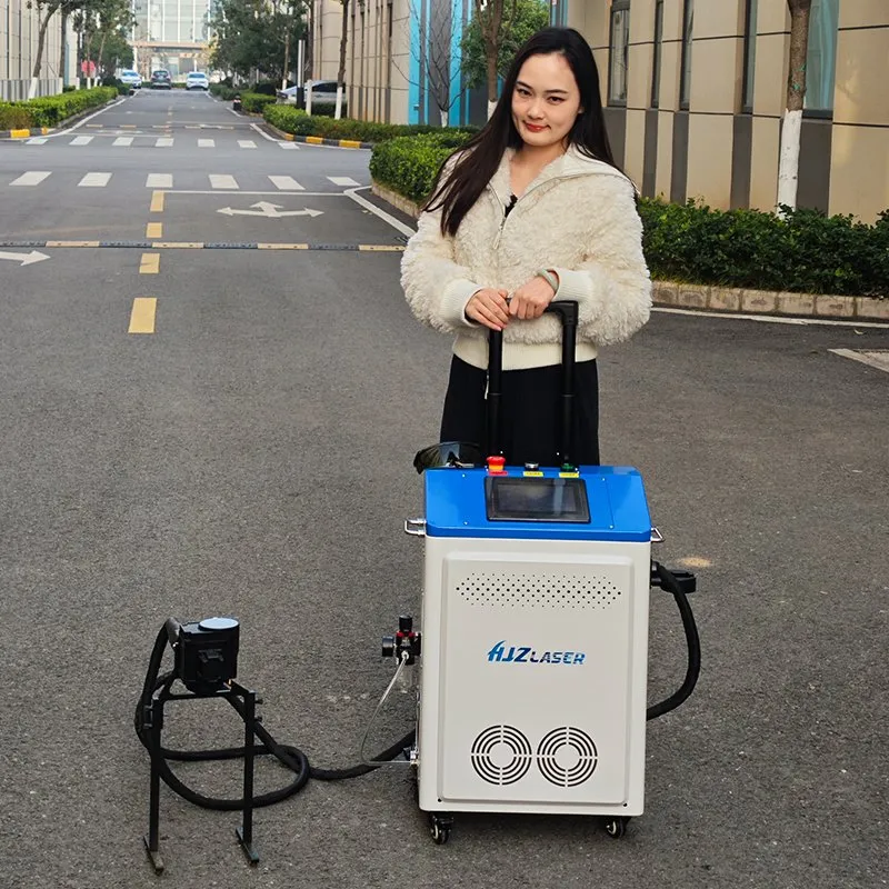 Профессиональная лазерная очистительная машина для дерева, металла, камня и граффити