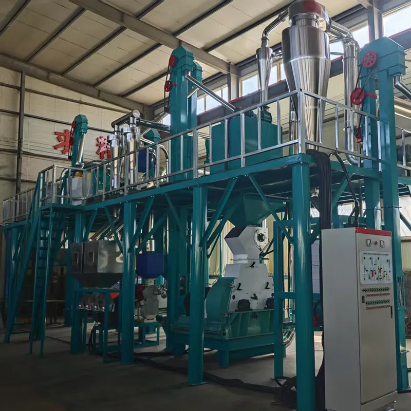 Прессовая Машина для Переработки Кукурузной Муки YFZ-2500A 6