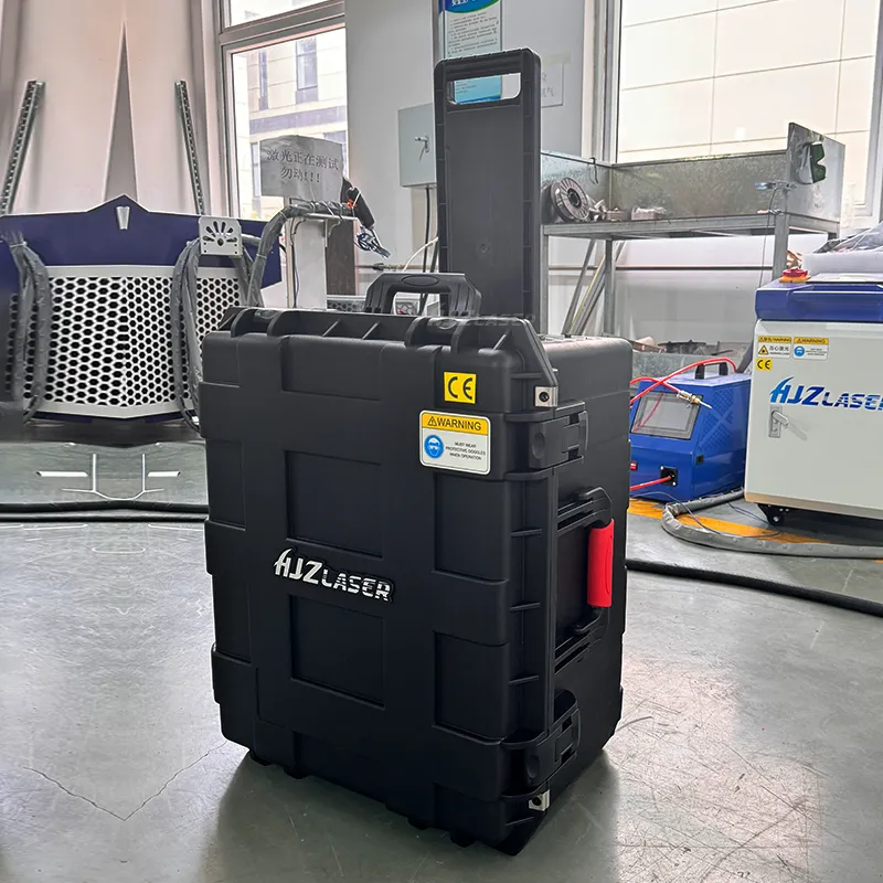 Портативная ручная пульсирующая лазерная очистительная машина для восстановления металлических поверхностей 2