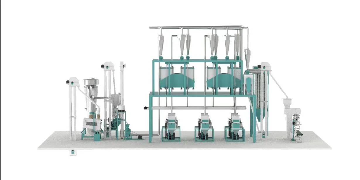 Мельница для помола кукурузы и пшеницы, оборудование для измельчения 5