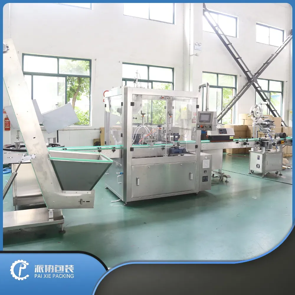 Автоматическая ротационная чашечная упаковка для порошковых продуктов