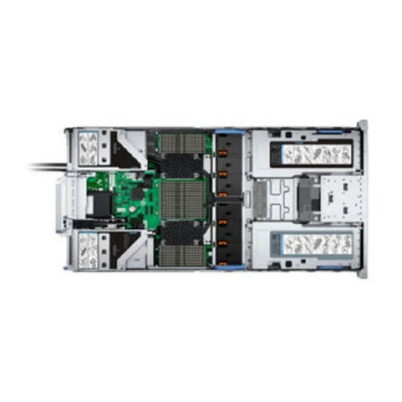 Сервер Dell PowerEdge R760xa 2U с двойным процессором Intel Xeon Gen-4/5 6