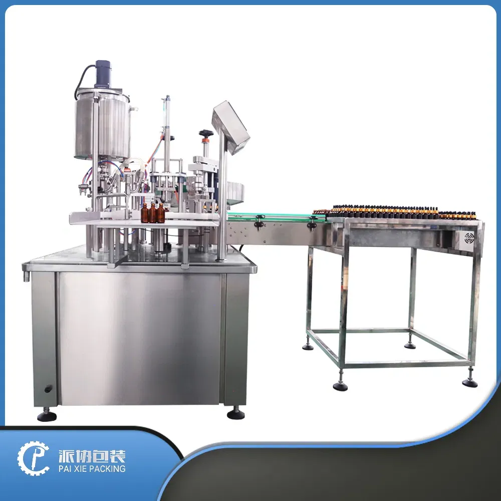 Автоматическая машина для заполнения бутылок с капельницами для эфирных масел 6