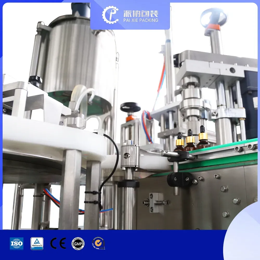 Автоматическая машина для заполнения бутылок с капельницами для эфирных масел 2