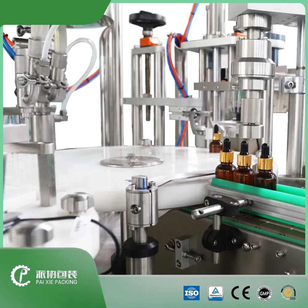 Автоматическая машина для заполнения бутылок с капельницами для эфирных масел 5