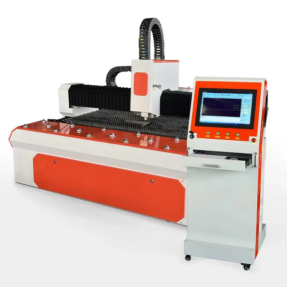 Профессиональный волоконный металлический лазерный резак ЧПУ 1000W 4