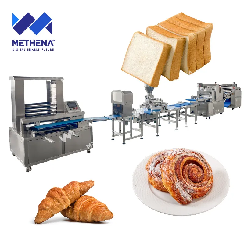 Полная линия машин для производства хлеба, оборудование для выпечки хлеба 5