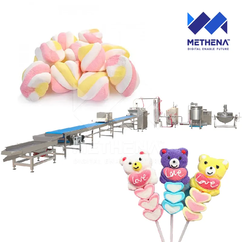 Автоматическая машина для нанесения крема из маршмеллоу 6