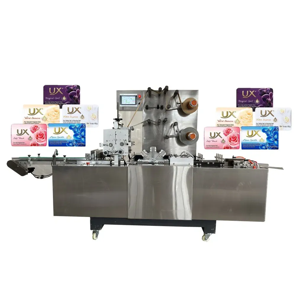 Профессиональная машина для упаковки мыла в двойной слой DL-210 6