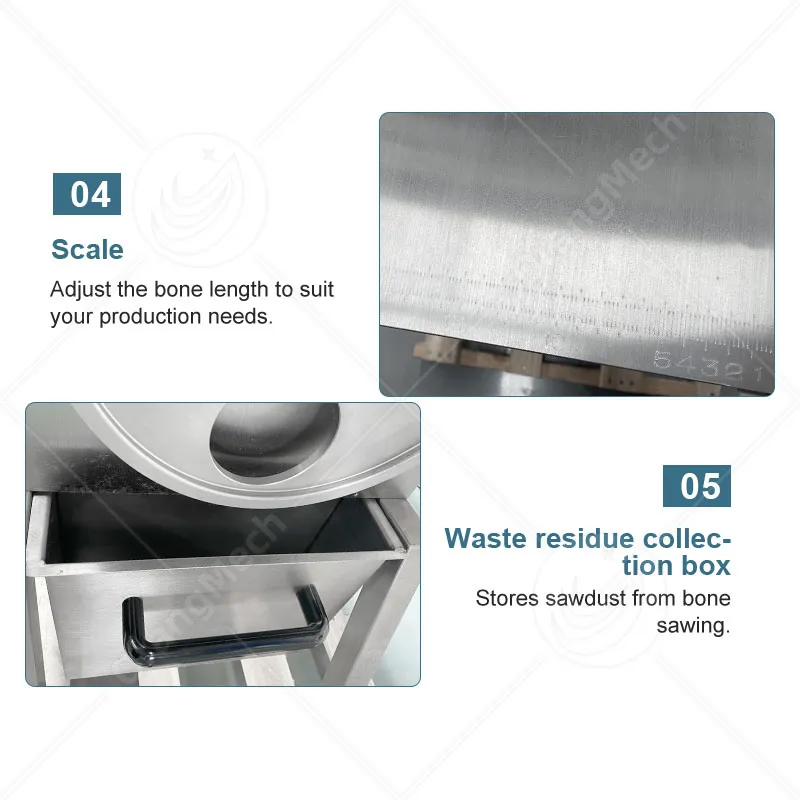 Профессиональный станок для резки мяса и костей 3