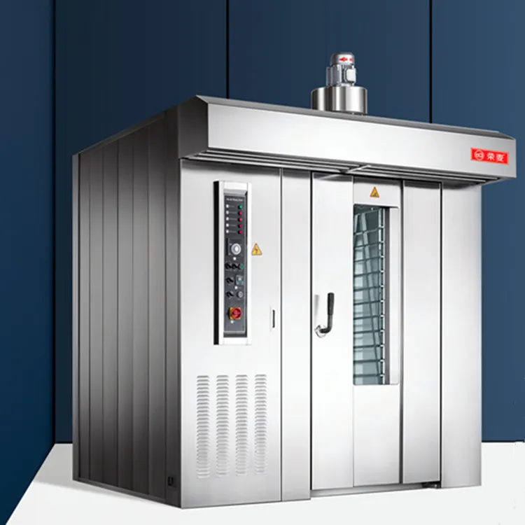 Профессиональный роторный духовой шкаф для пекарни 2