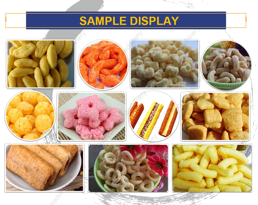 Автоматическая машина для производства пуфов из кукурузы 4