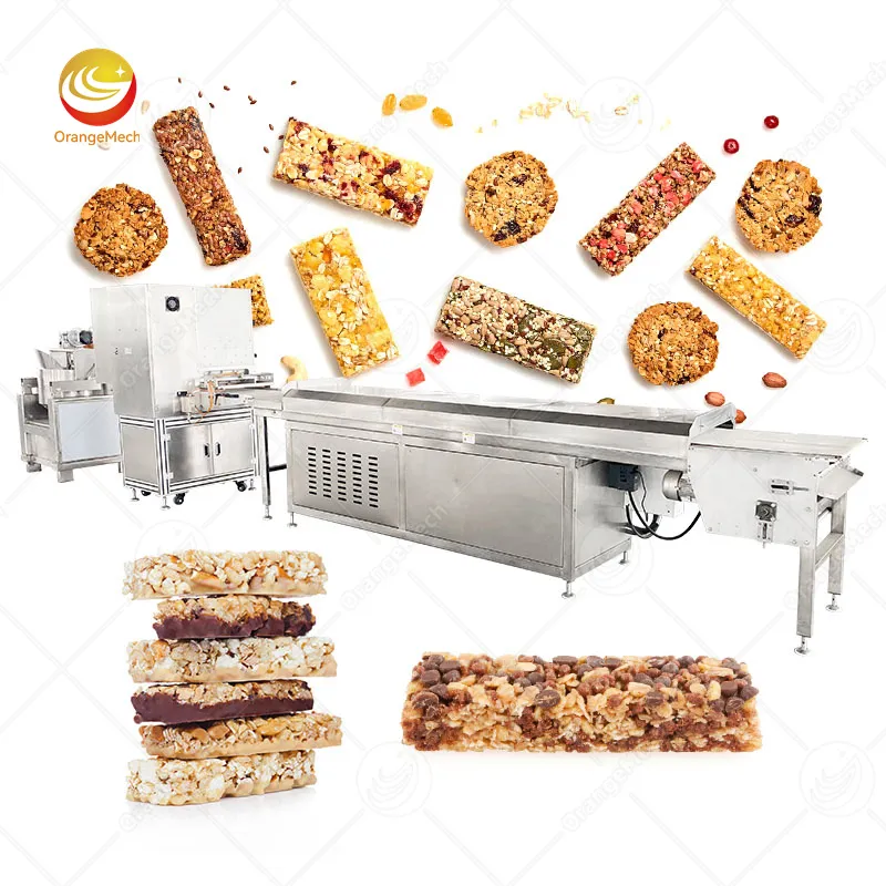 Полуавтоматическая машина для формовки и резки злаковых батончиков