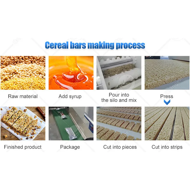 Полуавтоматическая машина для формовки и резки злаковых батончиков 5