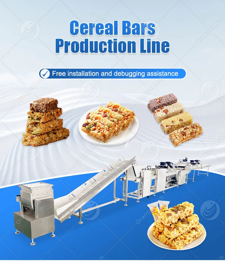 Полуавтоматическая машина для формовки и резки злаковых батончиков 2