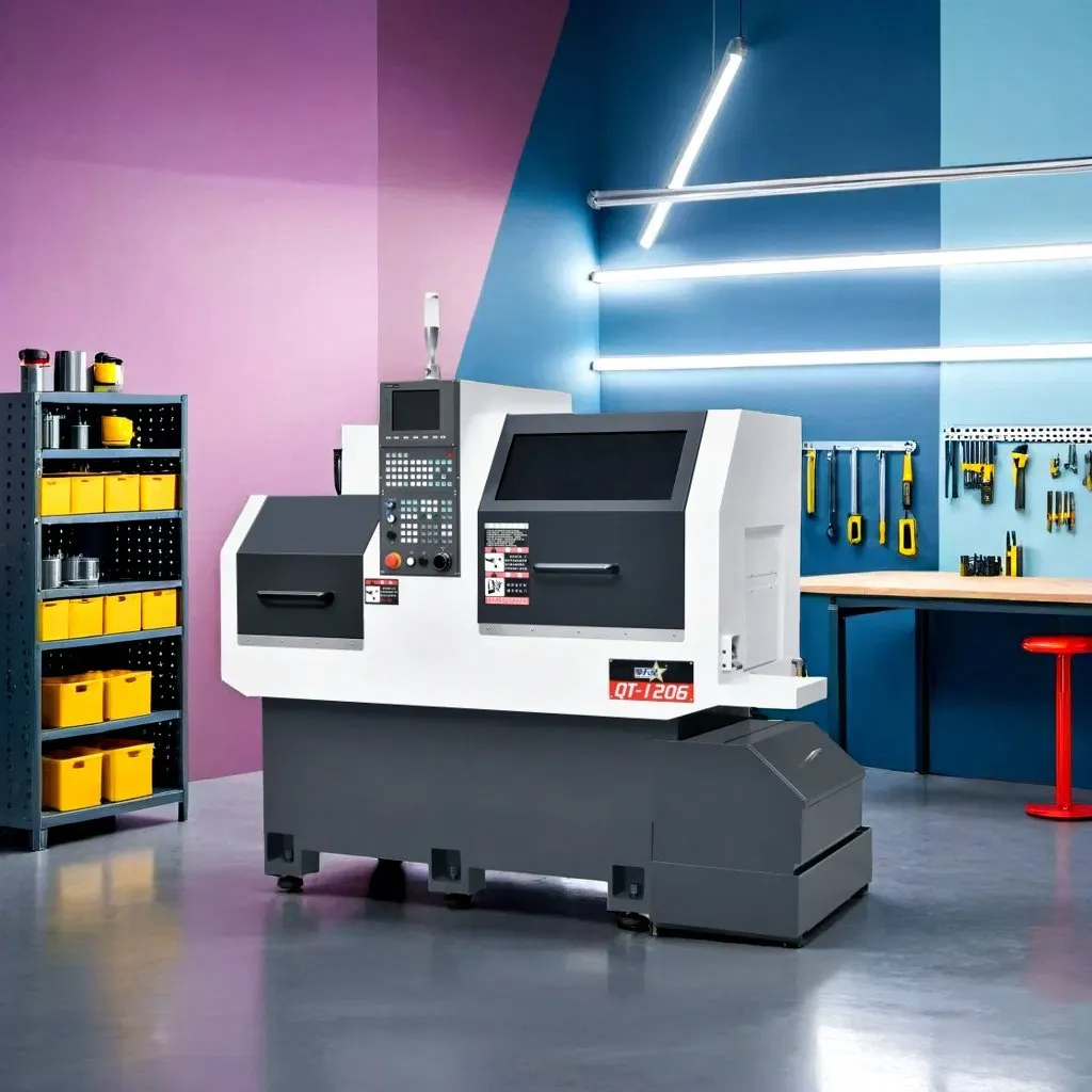 Qt-1206 ЧПУ токарный станок для обработки деталей часов