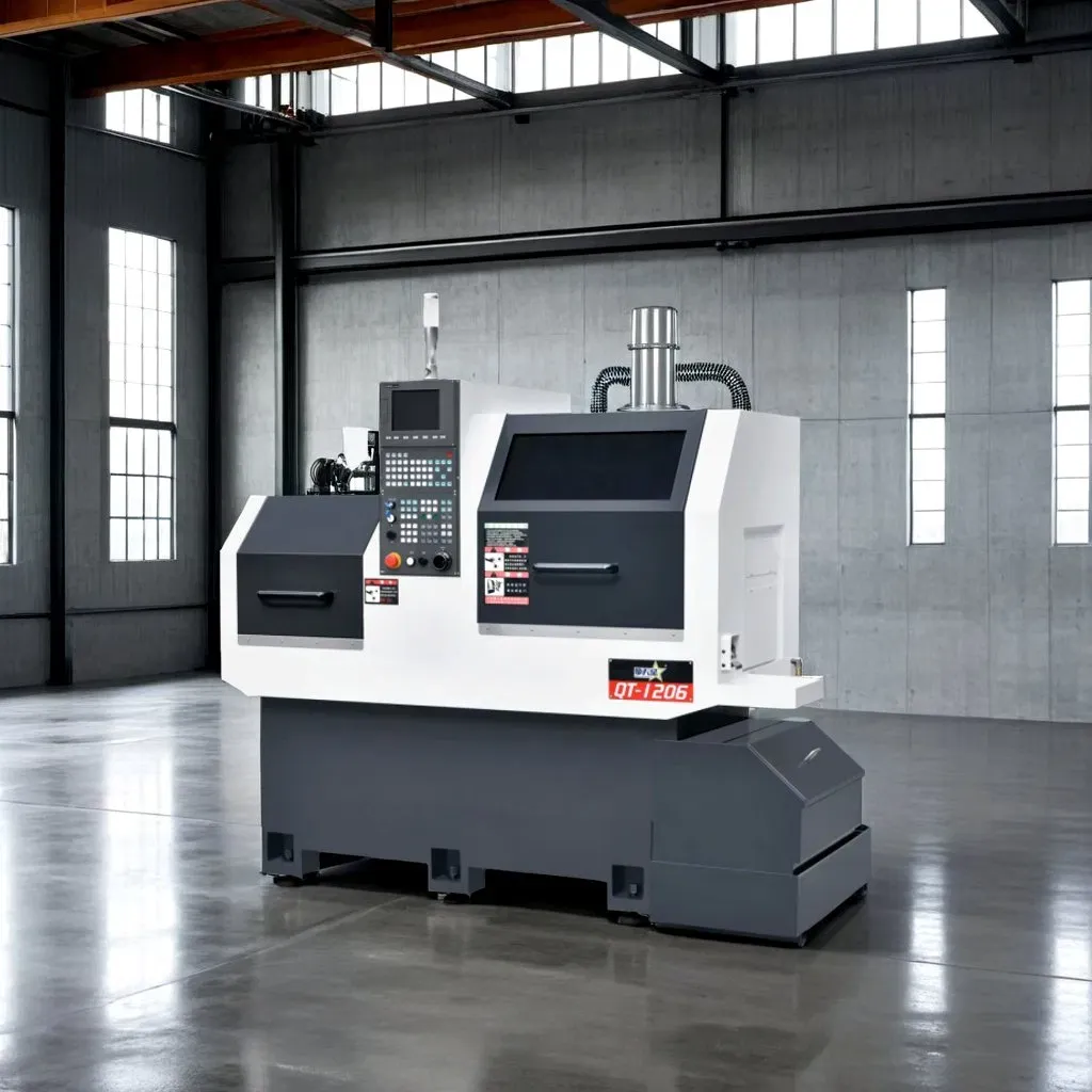 QT-1206 Точностной ЧПУ токарный станок для обработки драгоценных металлов