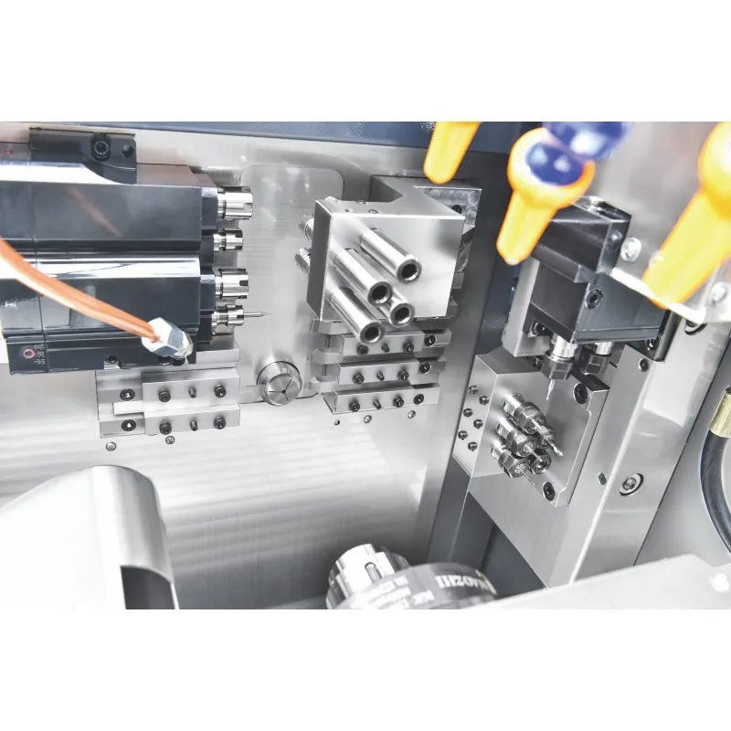 QT-1206 Точностной ЧПУ токарный станок для обработки драгоценных металлов 5