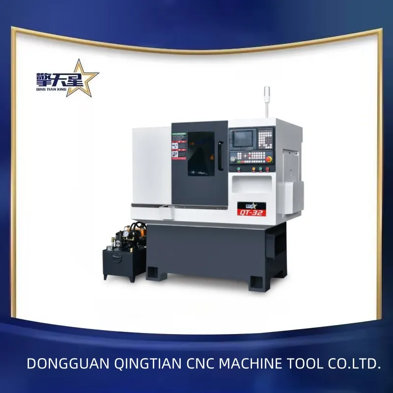 Точностной токарный станок с ЧПУ QT-32 для обработки автомобильных аксессуаров