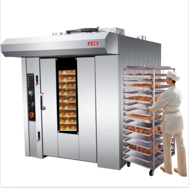 Профессиональная горизонтальная горячая воздухопроводная печь для выпечки 2