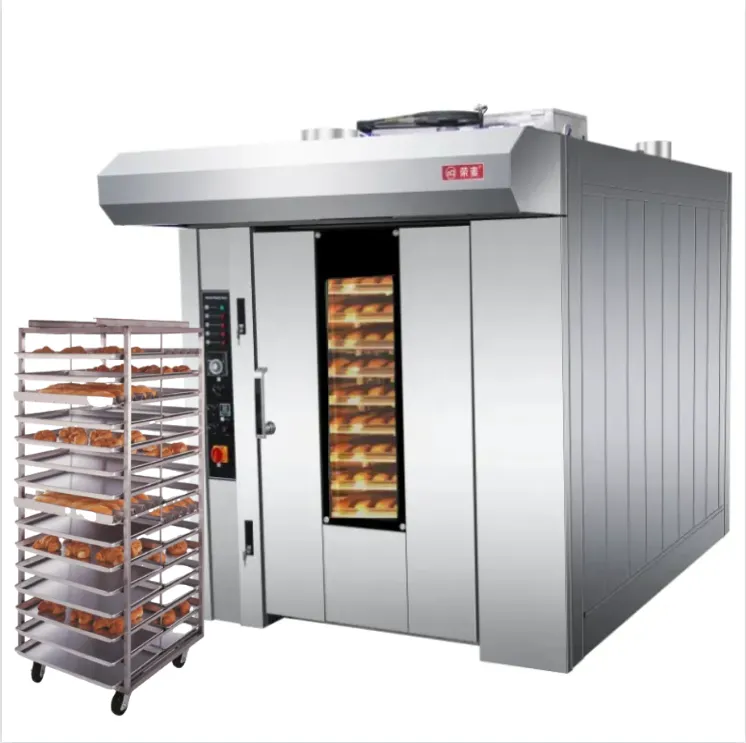 Профессиональная горизонтальная горячая воздухопроводная печь для выпечки 6