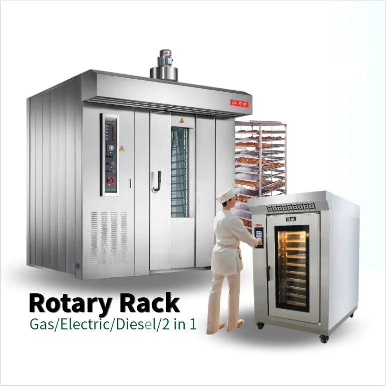 Профессиональная горизонтальная горячая воздухопроводная печь для выпечки