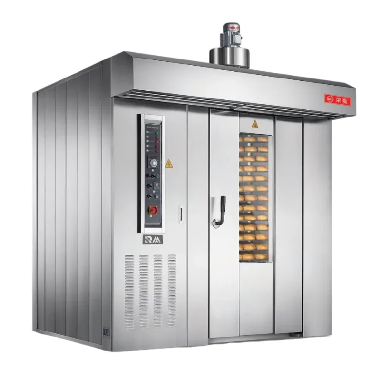 Автоматическая вращающаяся печь для выпечки пиццы 6