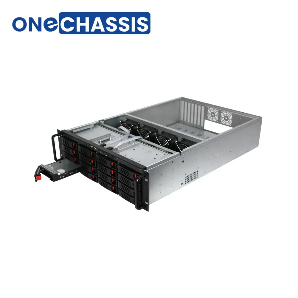 Серверный корпус OCR366-16 3U с 16 отсеками для HDD 5