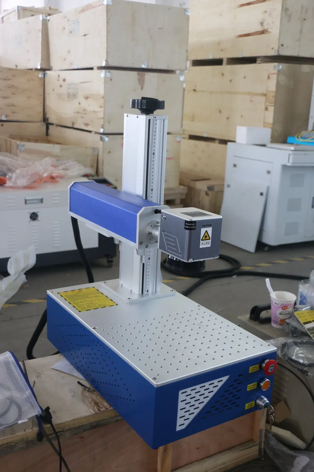 Профессиональный лазерный принтер Raycus 30W для металла, стали, алюминия и пластика 2