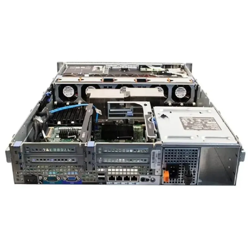 Отремонтированный Dell Poweredge R710 Сервер Двойной Intel Xeon 3
