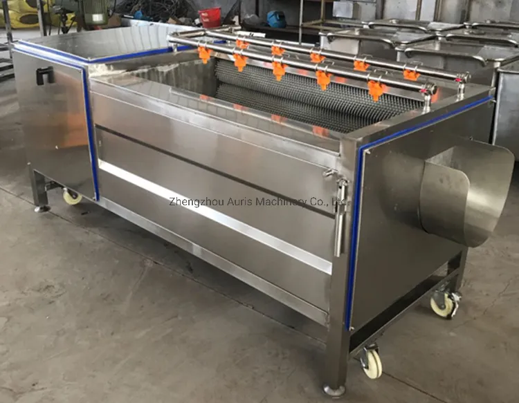 Профессиональная машина для мытья и очистки корнеплодов и овощей 3