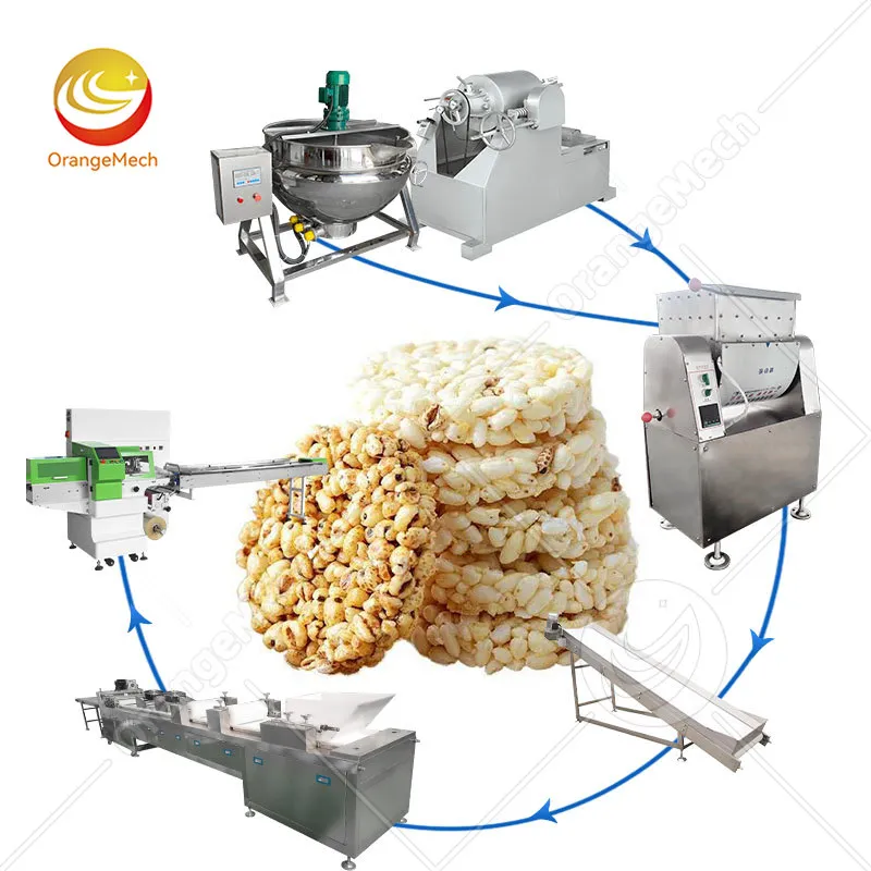 Машина для производства рисовых лепешек и гранолы