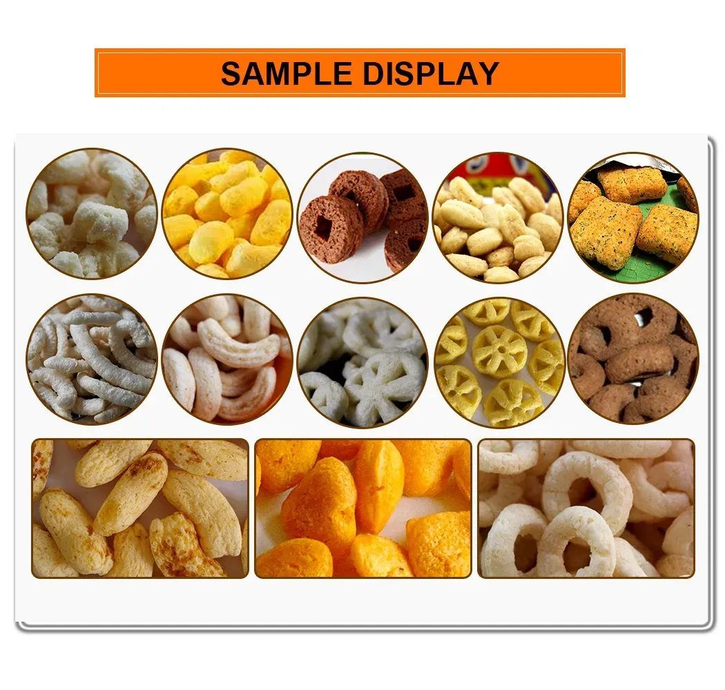 Автоматическая машина для приготовления закусок из рисовой муки 2