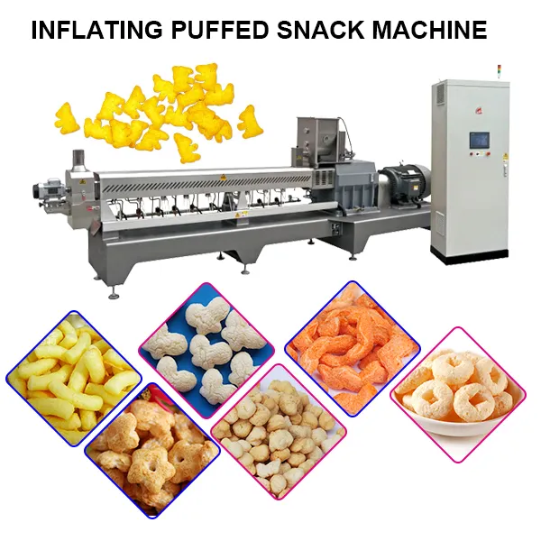 Автоматическая машина для приготовления закусок из рисовой муки 4