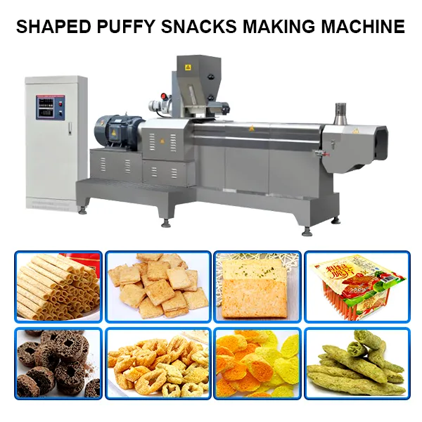 Автоматическая машина для производства рисовых пуфов 2