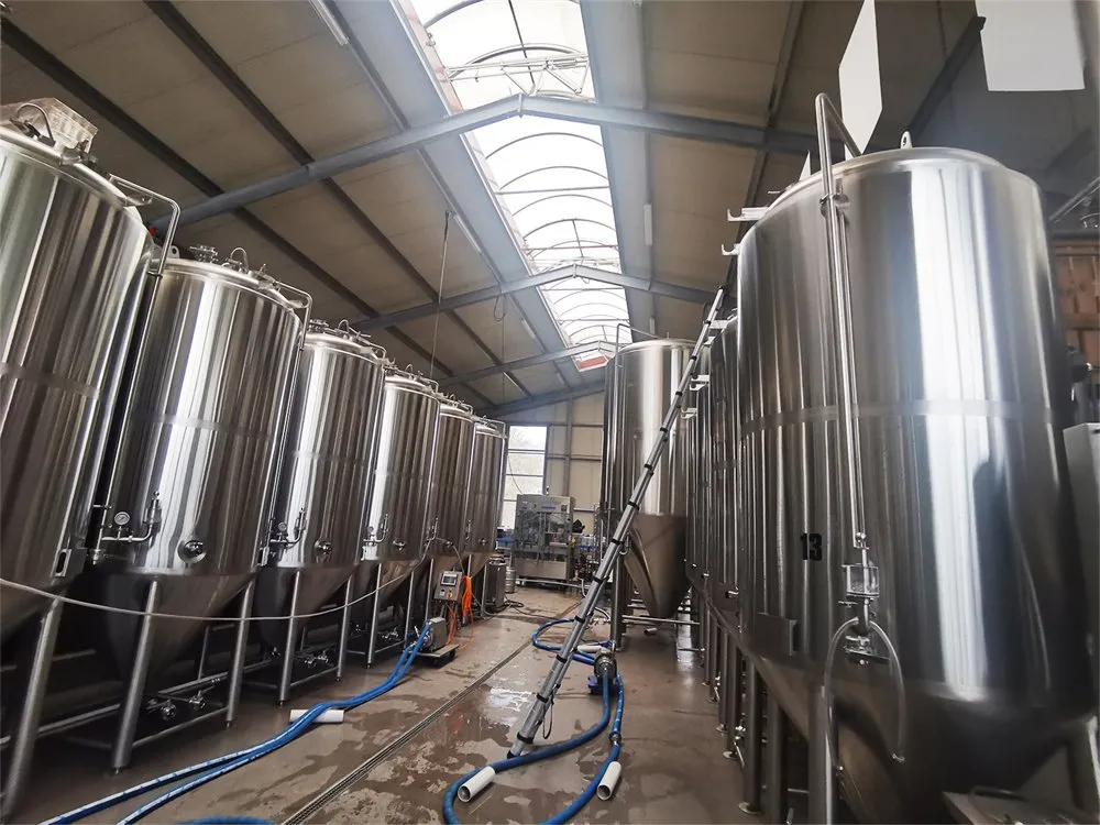 Конусная ферментер SUS304 300L-2000L для микро-пивоварни 6