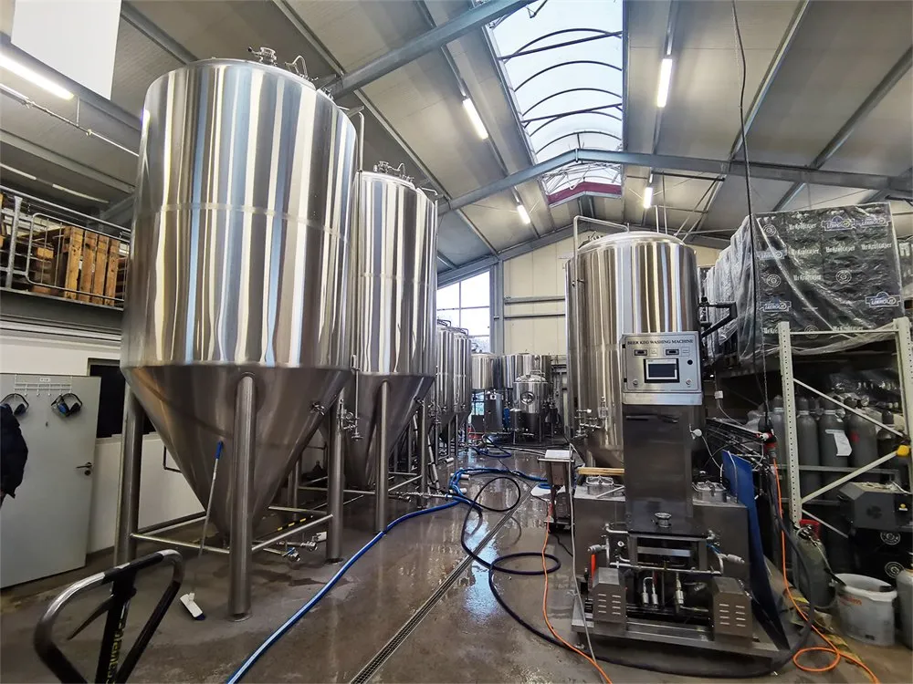 Конусная ферментер SUS304 300L-2000L для микро-пивоварни 3