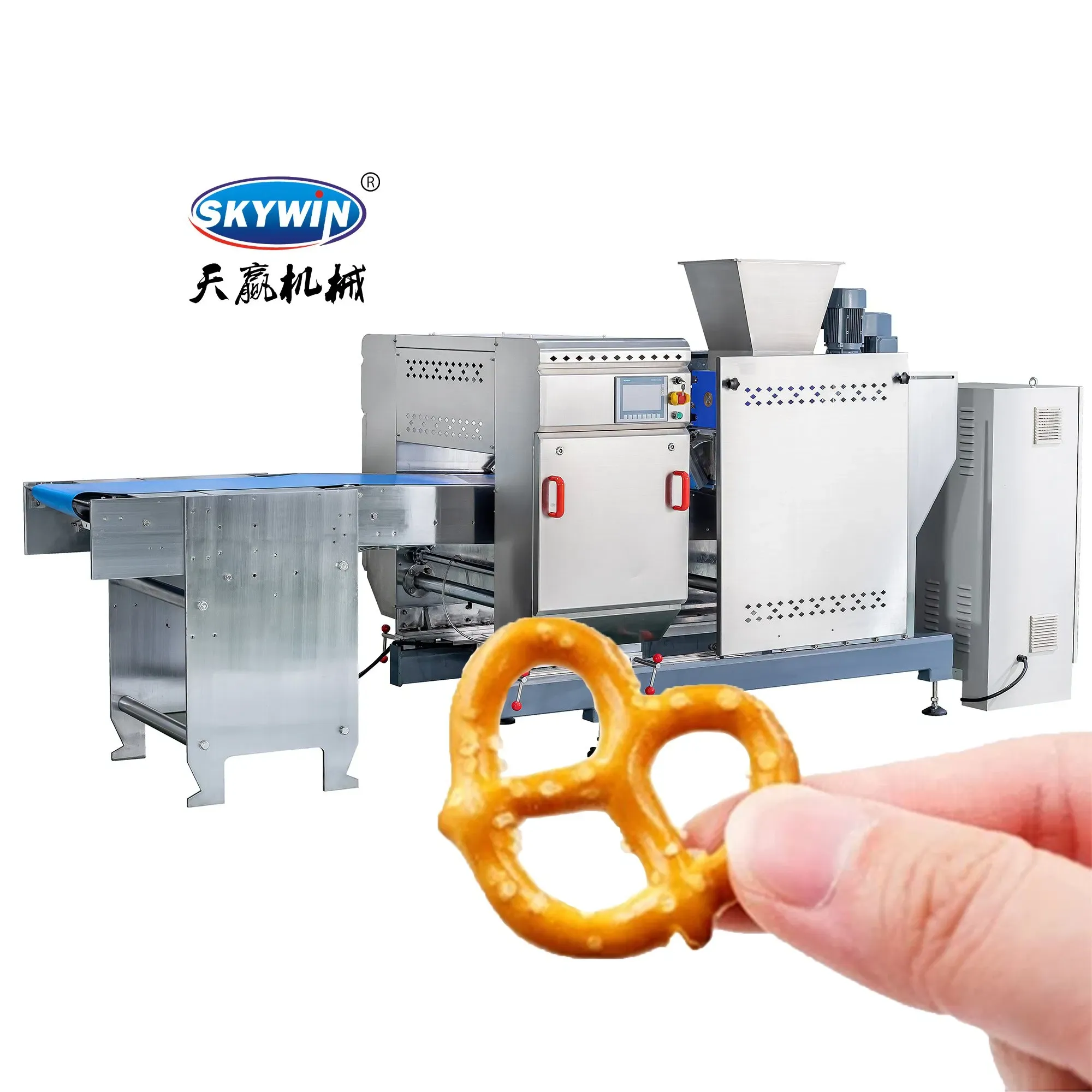 Автоматическая линия производства кренделей из нержавеющей стали 304 6