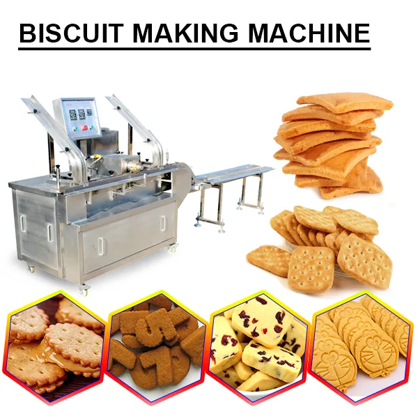 Полуавтоматическая машина для производства печенья и biscuits 4