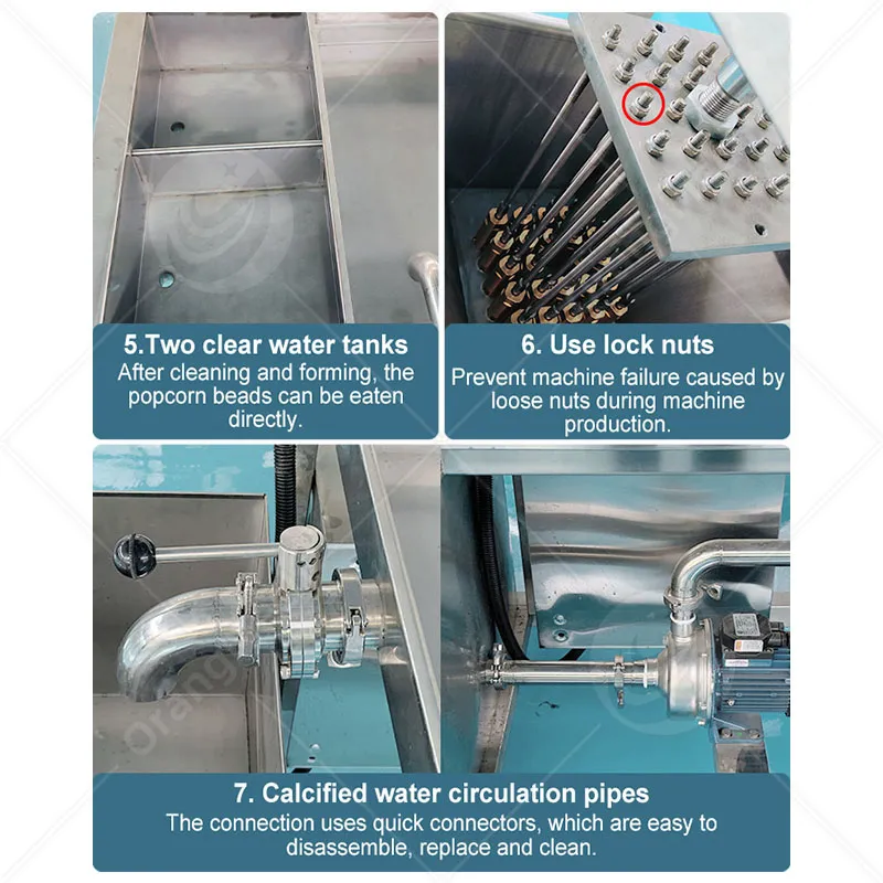 Полуавтоматическая машина для приготовления поппинг бобы 3
